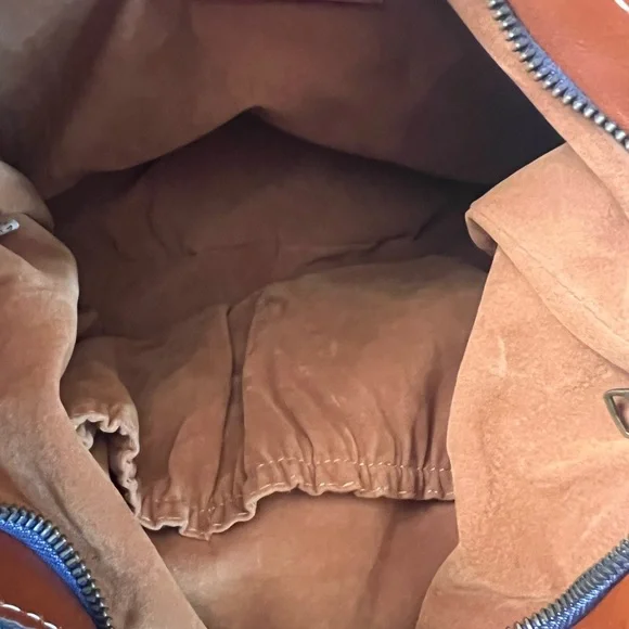 Floral Embroidered Denim Hobo Patricia Nash Bag - Picture 7 of 8